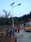 成都市新都区太阳能路灯工程